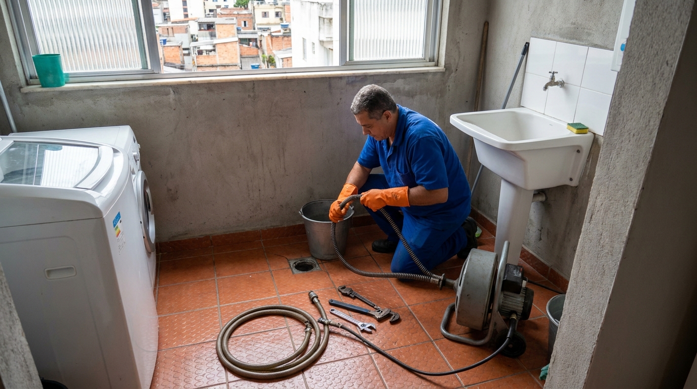 Limpeza Profunda de Ralos em Ananindeua‑PA